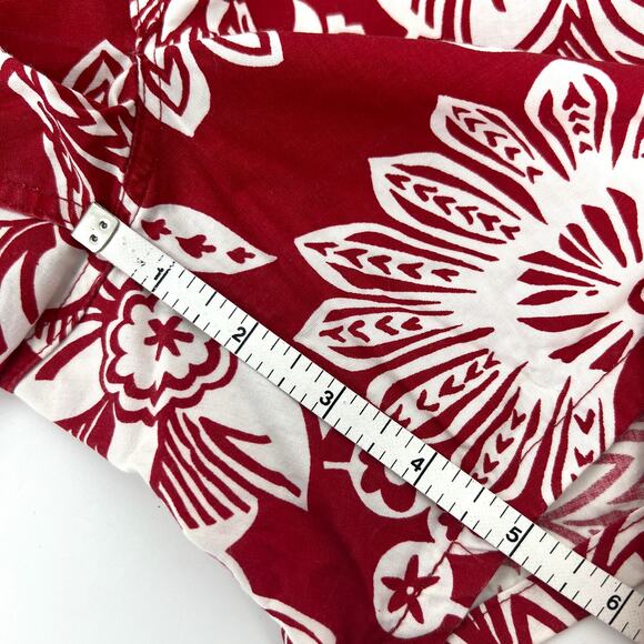 Polo by Ralph Lauren Mens Red Tropical Print 100% Cotton Boxer Shorts Size 38 - Picture 5 of 7